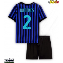 Inter Milan Denzel Dumfries #2 Replica Home Minikit 2025-26 Short Sleeve (+ pants)
